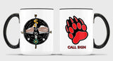 15 oz Coffee Mug- All White or White with Black Trim