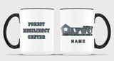 15 oz Coffee Mug- All White or White with Black Trim