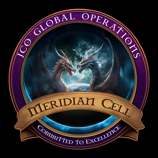 Meridian Cell Stickers 4"W x 4"H, Individual Stickers, comes packaged in a variety of quantities.