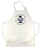 Apron 33" x 25" with large front pocket.