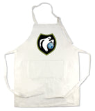 Apron 33" x 25" with large front pocket.