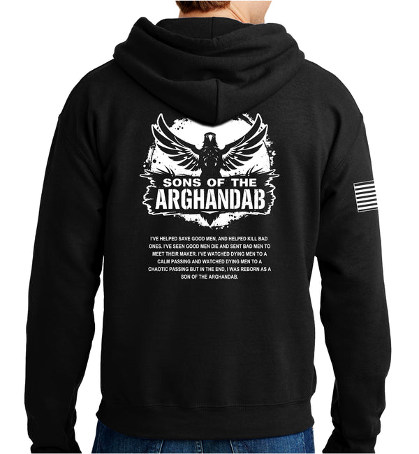 Hoodie Sweatshirt. White Design