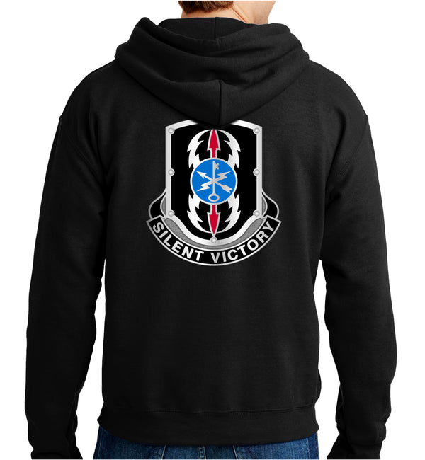 Silent Unisex Unit Hoodie Sweatshirt. This sweatshirt is NOT approved for PT.