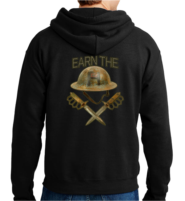 Hoodie Sweatshirt. This sweatshirt is NOT approved for PT.