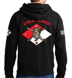 Coldblood Hoodie Sweatshirt. This sweatshirt is NOT approved for PT.