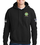 Aztec Co Unisex Unit Hoodie Sweatshirt. This sweatshirt is NOT approved for PT