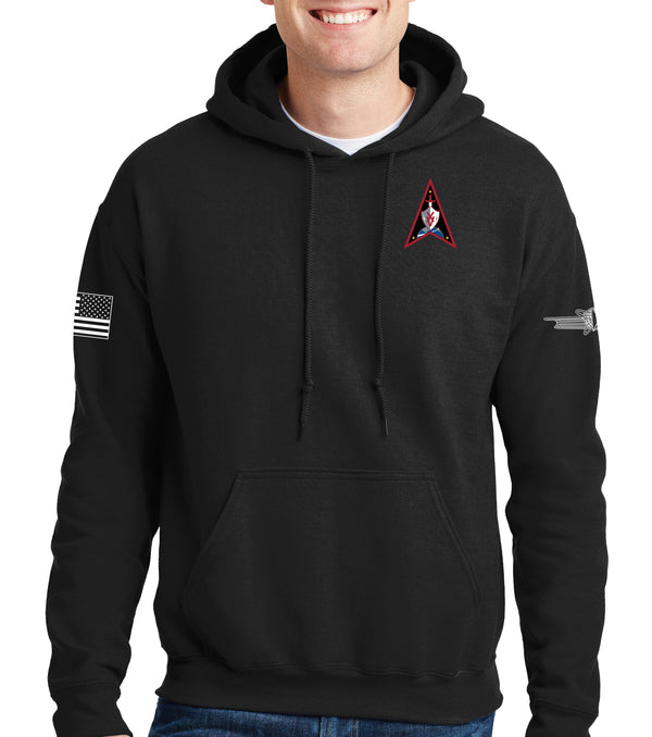 DEL 15 Unisex Hoodie Sweatshirt. This sweatshirt is NOT approved for PT.