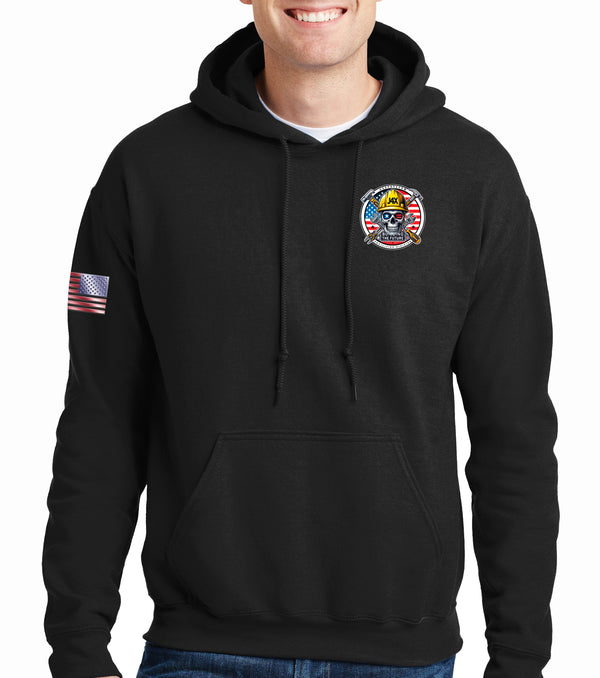 Red Flag Hoodie Sweatshirt. This sweatshirt is NOT approved for PT.