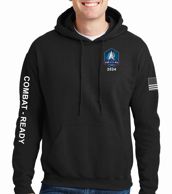 NCO Hoodie Sweatshirt. This sweatshirt is NOT approved for PT.