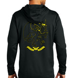 RCC-E Polyester Hoodie Sweatshirt. (This material is lighter than the 50-50) This sweatshirt is NOT approved for PT.