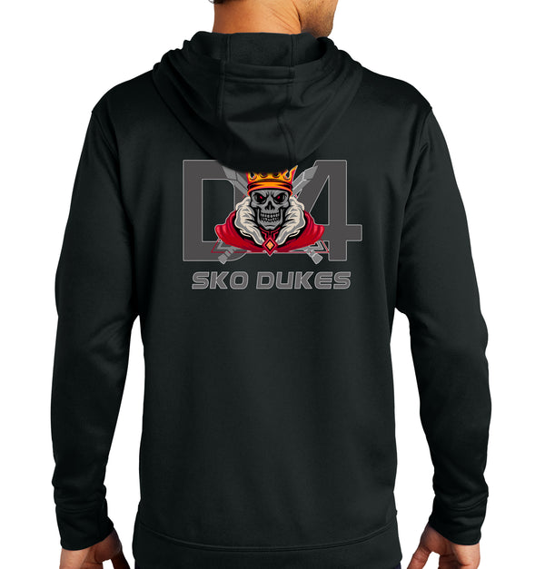 Performance Hoodie Black Sweatshirt. (This material is lighter than the 50-50) This sweatshirt is NOT approved for PT.