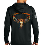 Cadre Performance Hoodie Sweatshirt. (This material is lighter than the 50-50) This sweatshirt IS approved for PT.