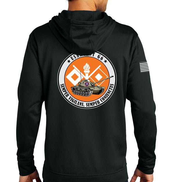 Performance (Polyester) Hoodie Sweatshirt. This sweatshirt is NOT approved for PT