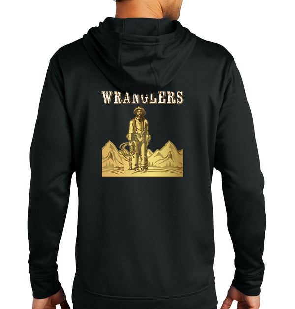 Wranglers Performance Hoodie Sweatshirt. This sweatshirt is NOT approved for PT