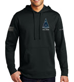 Performance Hoodie Black on Black Sweatshirt. (This material is lighter than the 50-50) This sweatshirt is NOT approved for PT.