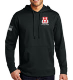 Performance Hoodie Black on Black Sweatshirt. (This material is lighter than the 50-50) This sweatshirt is NOT approved for PT..