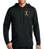 Performance Hoodie Black on Black Sweatshirt. (This material is lighter than the 50-50) This sweatshirt is NOT approved for PT.