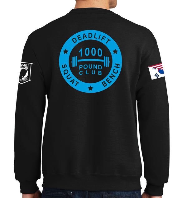 1000# Crewneck Unisex Sweatshirt. This shirt IS approved for PT.