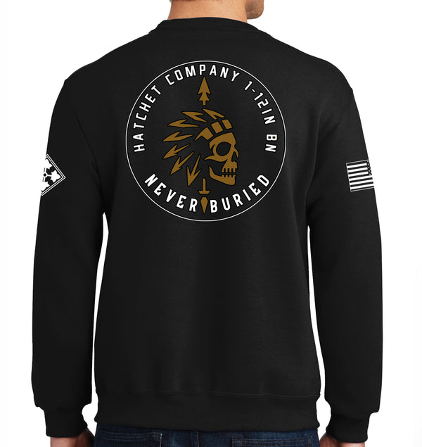 H Co 50-50 Blend Crewneck Unisex Sweatshirt. This shirt IS approved for PT.