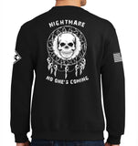 Nightmare 50-50 Blend Crewneck Unisex Sweatshirt. This shirt is NOT approved for PT.