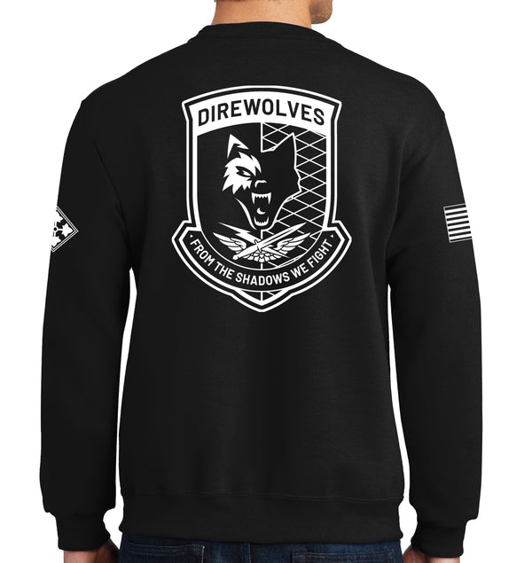 Crewneck Unisex Sweatshirt. White Design. This shirt IS approved for PT.