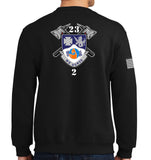 Tomahawk BN Unisex PT Sweatshirt. This sweatshirt IS Approved for PT