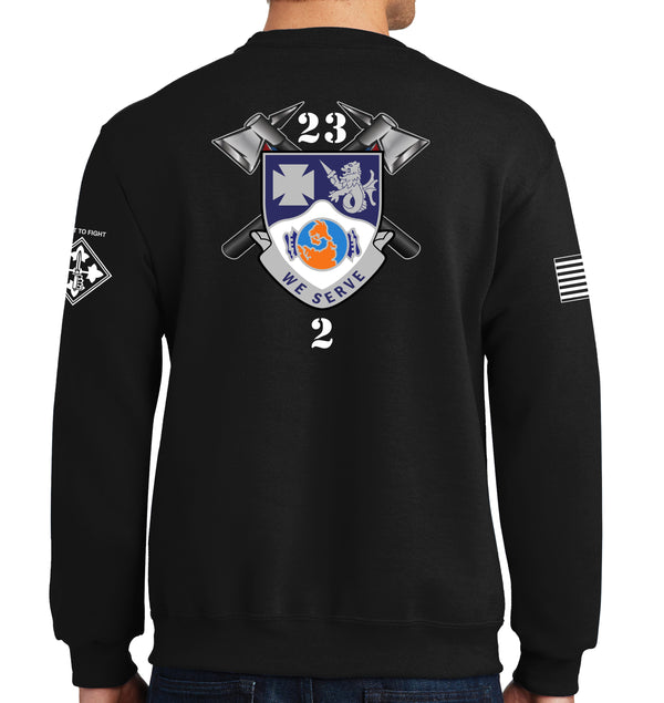 Crewneck Unisex Sweatshirt. This shirt IS approved for PT.