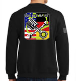 50-50 Blend Crewneck Unisex Sweatshirt. This shirt IS approved for PT.