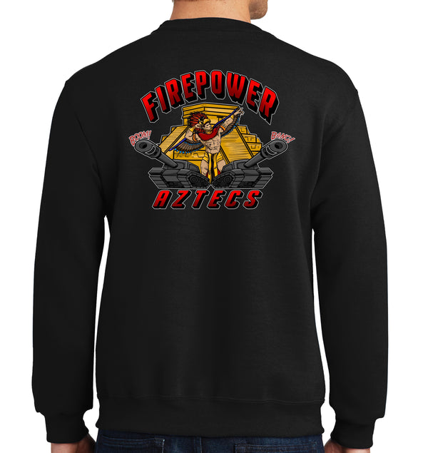 50-50 Blend Crewneck Unisex Sweatshirt. This shirt IS approved for PT.