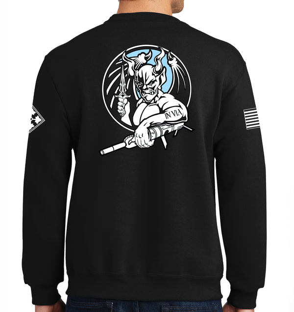 Elite 50-50 Blend Crewneck Unisex Sweatshirt. This shirt IS approved for PT.