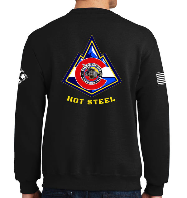 50-50 Blend Crewneck Unisex Sweatshirt. This shirt IS approved for PT.