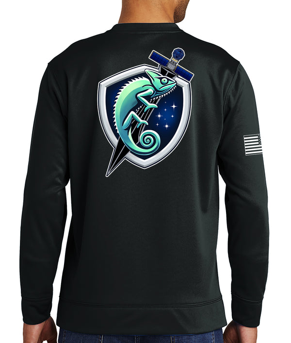 Polyester Crewneck Unisex Sweatshirt. This shirt IS approved for PT.