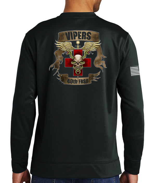 Polyester Crewneck Unisex Sweatshirt. This shirt IS approved for PT.