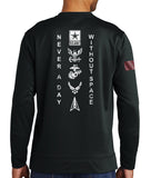 Polyester Crewneck Unisex Sweatshirt. This shirt IS approved for PT.