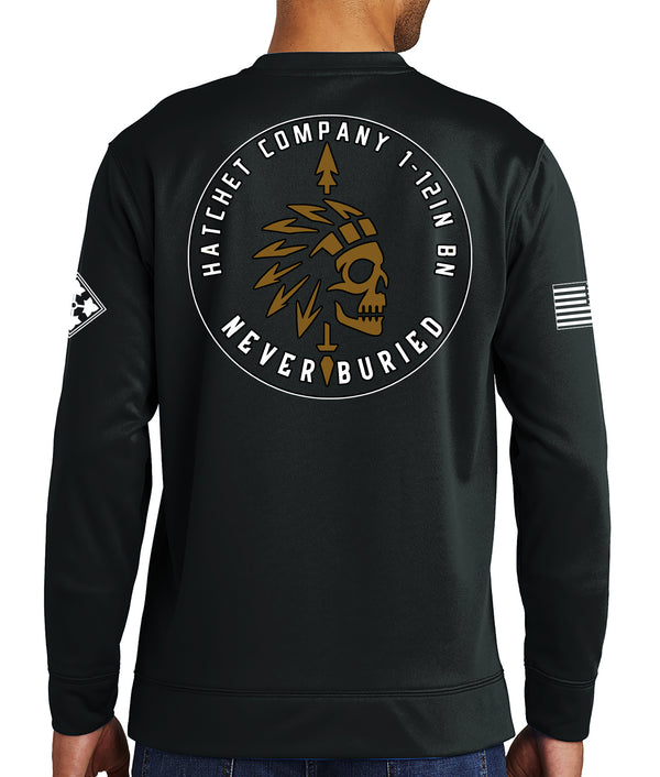 H Co Polyester Crewneck Unisex Sweatshirt. This shirt IS approved for PT.