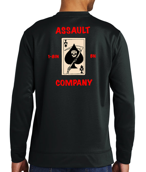 Polyester Crewneck Unisex Sweatshirt. This shirt is NOT approved for PT.