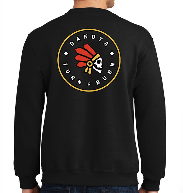 Dakota 50-50 Blend Crewneck Unisex Sweatshirt. This shirt IS approved for PT.