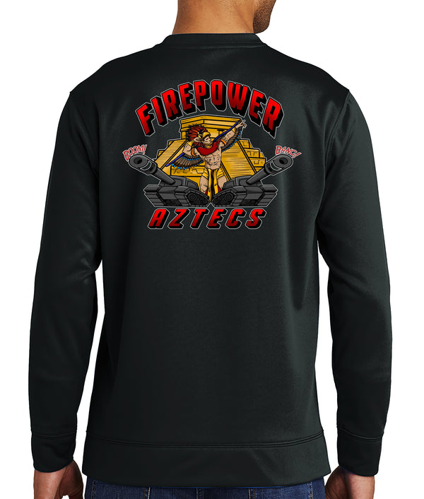 Polyester Crewneck Unisex Sweatshirt. This shirt IS approved for PT.