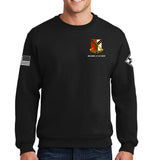 50-50 Blend Crewneck Unisex Sweatshirt. This shirt IS approved for PT.