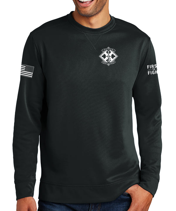 Polyester Crewneck Unisex Sweatshirt. This shirt IS approved for PT.