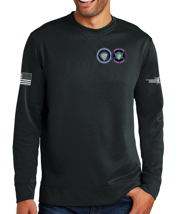 NIST & NSDC Polyester Crewneck Unisex Sweatshirt. This shirt IS approved for PT.