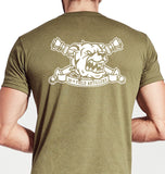 Bravo Coyote Tan Unisex Shirt. This shirt is IN UNIFORM USAGE