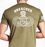 Breacher Coyote Tan 50-50 Blend Unisex Shirt. This shirt is NOT approved for PT