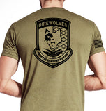 Coyote Tan Unisex Shirt (Black Design). This shirt is NOT approved for PT