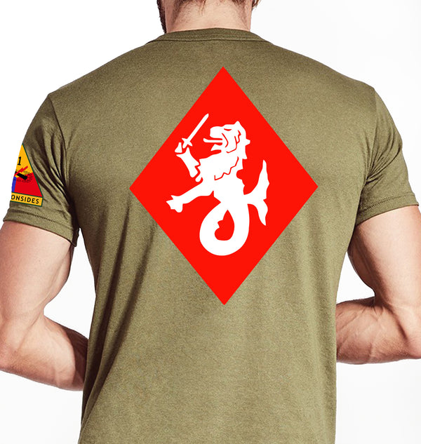 Coyote Tan Unisex Shirt. This shirt is NOT approved for PT.