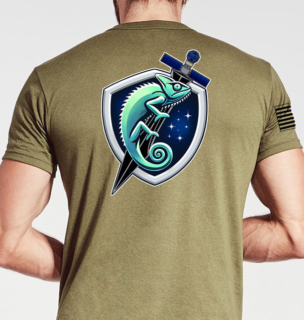Coyote Tan Unisex Shirt. This shirt is NOT approved for PT