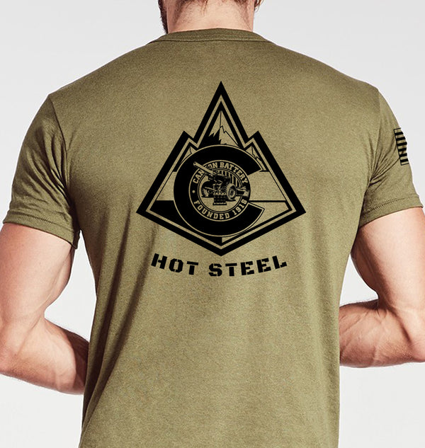 Coyote Tan Unisex Shirt. This shirt is NOT approved for PT