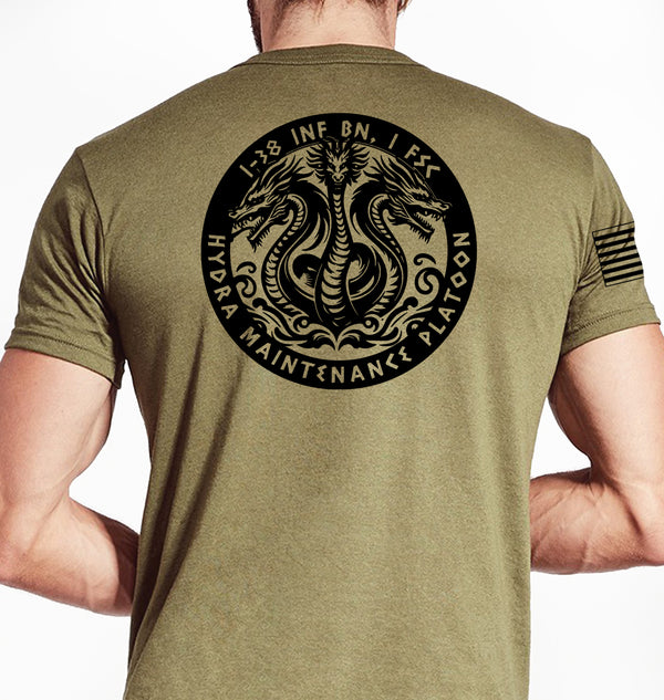 Hydra Maintenance Coyote Tan Unisex Shirt. This shirt is NOT approved for PT