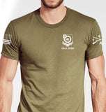 Able Co Coyote Tan Unisex Shirt. This shirt is NOT approved for PT.