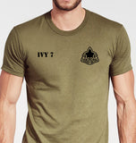 Steadfast/Loyal Coyote Tan 50-50 Blend T-Shirt. This shirt is NOT approved for PT